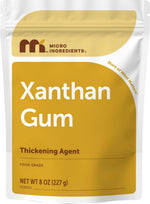 Micro Ingredients xanthan gum powder resealable pouch closure feature