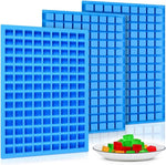 CAKETIME square silicone candy molds front view