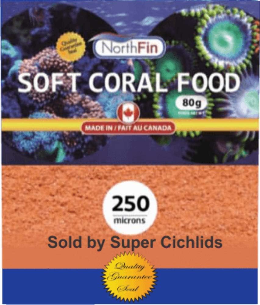 Northfin Soft Coral Food front view container package