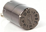 UOOPHEE waterproof peanut lighter open cap showing wick and flint wheel mechanism