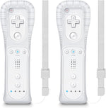 MAKINGTEC MOLICUI Wii Remote Controller front view pack of two wireless gamepads