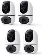 VIRTAVO XD1 Indoor Pet & Baby Camera, No Subscription Required, Dual-Lens 360 degrees PTZ, Motion Tracking, 2-Way Audio, Night Vision, Cloud/SD Storage, Phone App, WiFi, 2-Pack,Power Adapter Included - Image 12