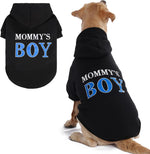 BINGPET black security dog sweater durable premium fabric