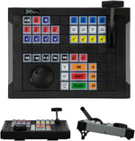 X-keys hardware console jog and shuttle dial for frame scrubbing
