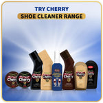 Demonstration of shoe cleaner applied on white sneaker