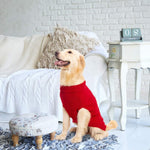 Mihachi warm acrylic dog apparel folded neatly