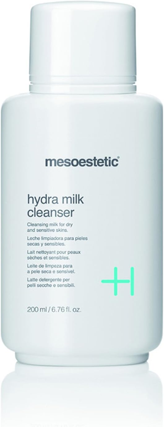 Mesoestetic Hydra Milk Cleanser front view bottle packaging
