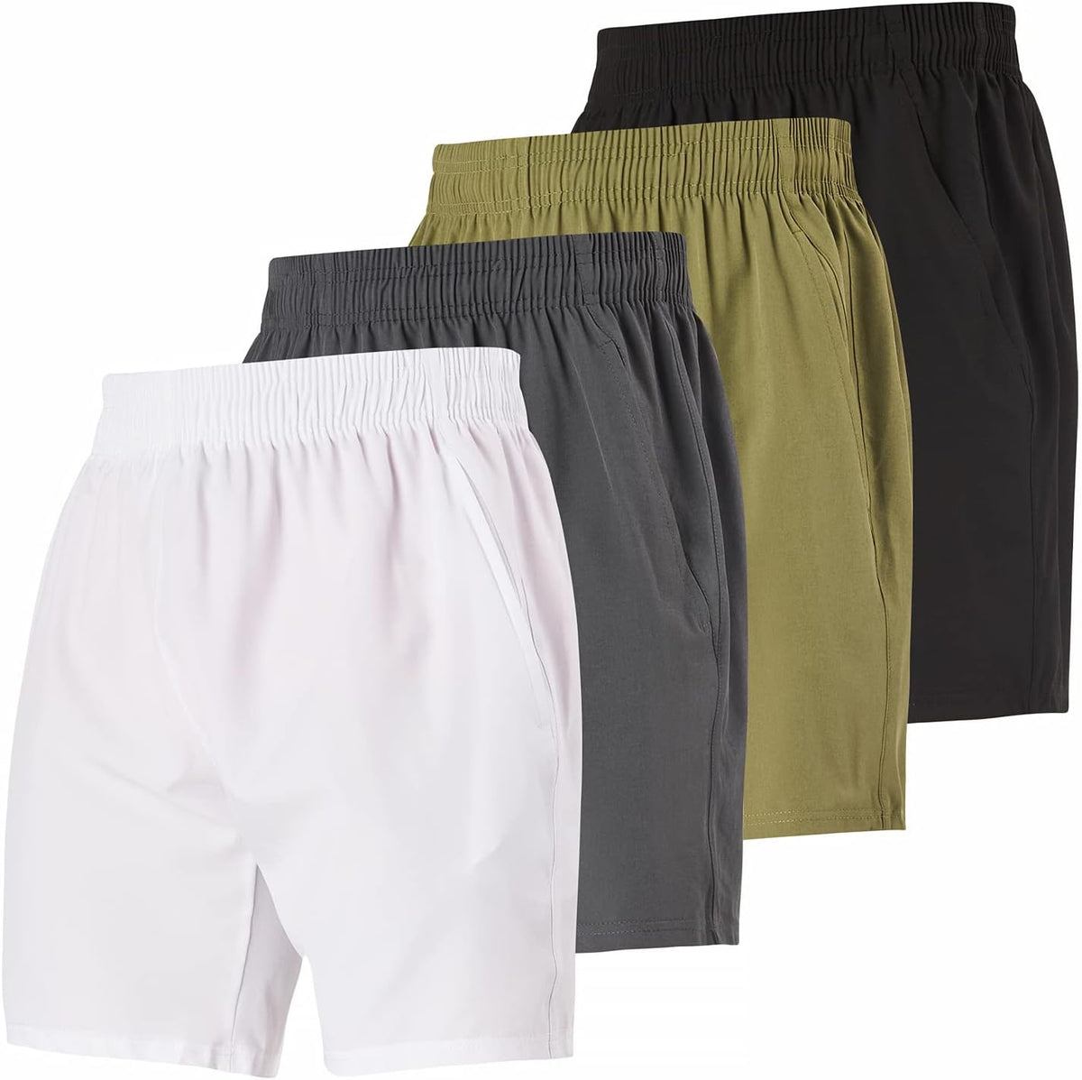 Ultra Performance men workout gym shorts front view