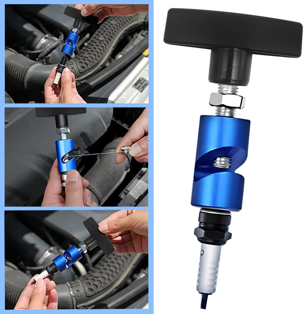 ZKTOOL 12mm spark plug gap caliper tool close up
