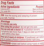 Back label of Swan Calamine Lotion with usage instructions