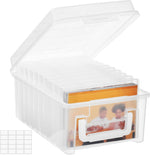 Alink Photo Storage Box 5x7 inch front view with handle