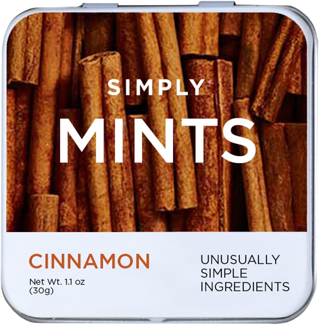 SIMPLY MINTS Natural Peppermint Breath Mints, 6 Pack (180 Pieces), Made With Real Peppermint Oil | Aspartame-Free, Sorbitol-Free, Xylitol-Free, Vegan, Kosher, Non-GMO - Image 10