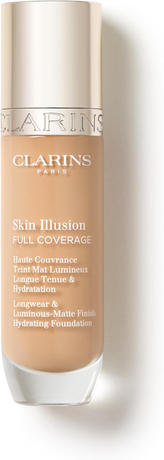 Clarins Skin Illusion Full Coverage Foundation front view packaging
