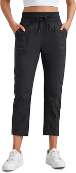 CRZ YOGA Ease Line casual 7/8 pants front view