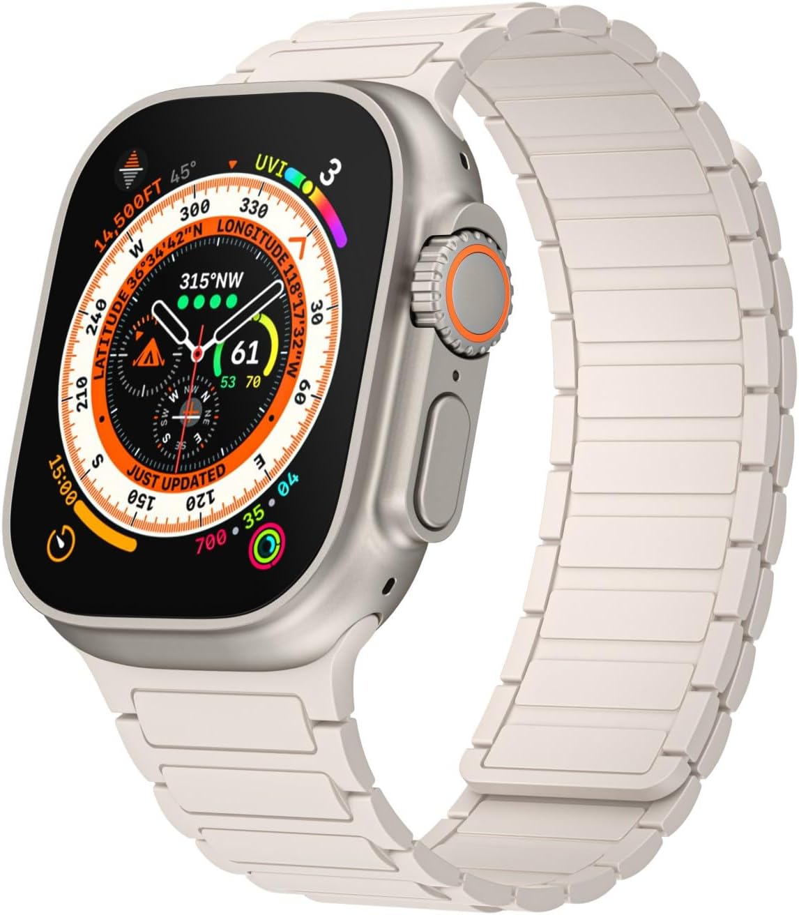 Magnetic watchband Compatible with Apple Watch Ultra 3/2/1 Band 49mm 46mm 45mm 44mm 42mm 41mm 40mm 38mm sport Silicone Replacement Wristband Strong Magnet link for iWatch SE 3/2/1 & Series 11 10 9 8 7 6 5 4 3 2 1 - Image 9