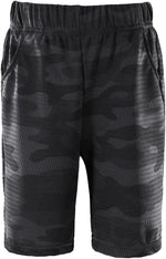 KISBINI Boys Athletic Shorts with Pockets Sport Active Camo Shorts - Image 13