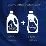 Downy April Fresh liquid conditioner in compact 10 fluid ounce packaging