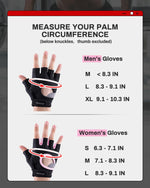 Vinsguir unisex gym gloves packaged for fitness training