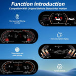 Xuenav 12.3 inch HD screen fitted for BMW interior dashboard