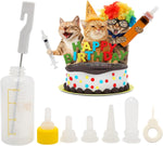 Puppy Kitten Bottle for Nursing, Newborn Baby Dog Cat Rabbit Feeding Bottles with Nipples Feeder Kit - Image 8
