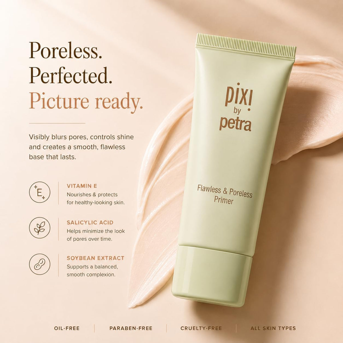 Pixi Beauty acne prone skin primer with salicylic acid