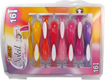 BIC Soleil Color Collection multicolored ergonomic razor handles closeup