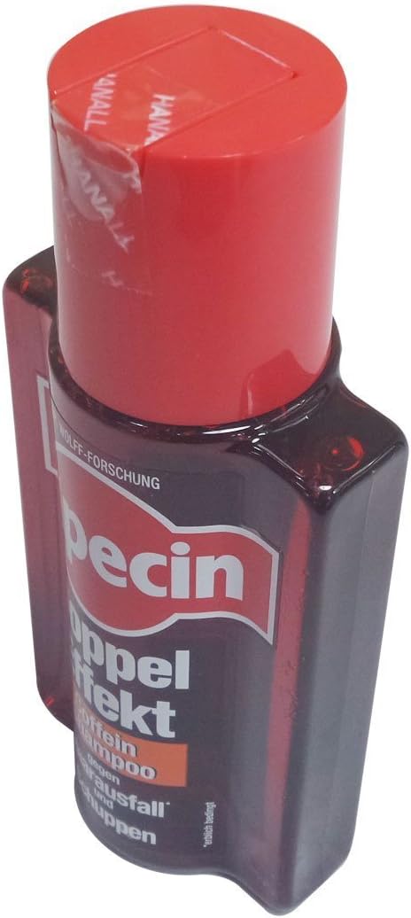 Alpecin Double Effect Shampoo box packaging and container layout