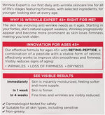 L'Oreal Paris anti wrinkle expert day and night cream jar cap details.