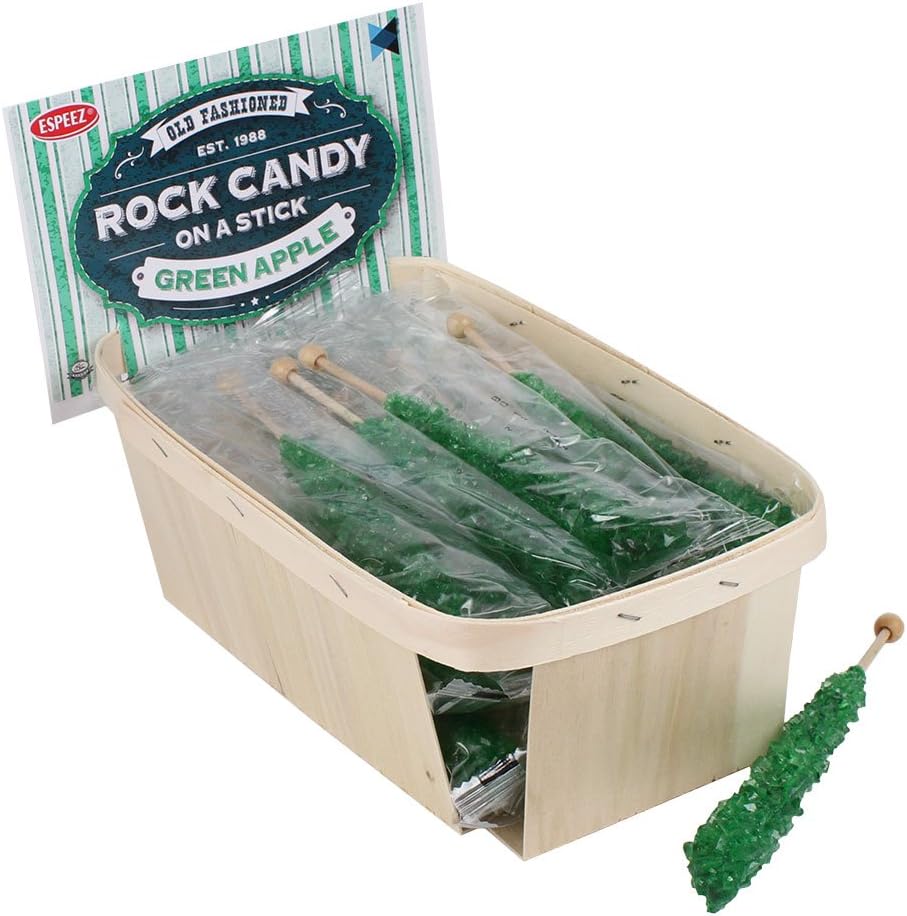36 Extra Large Assorted Rock Candy Sticks: Espeez - Candy Party Favors - for Birthdays, Weddings, Receptions, Bridal, Baby Showers - Rock Bulk - Image 11