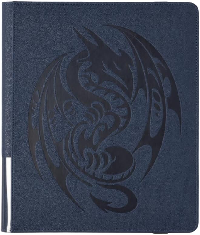 Dragon Shield trading card binder elastic closure strap detail