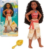 Disney Store Moana classic doll 11 inch front view display