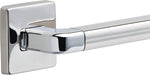 Delta modern bathroom grab bar square flange detail