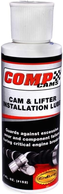 Comp Cams 153 Cam and Lifter Installation Lube front view 8 fluid ounce bottle