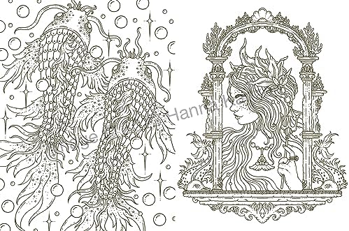 Tales from Atlantis: Coloring Book (Hanna Karlzon) - Image 4