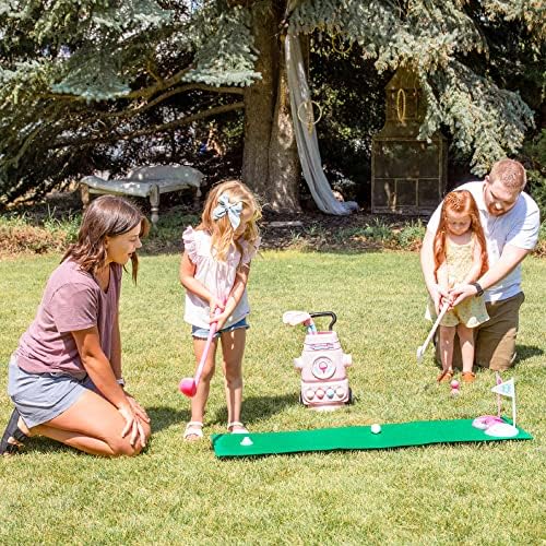 Hapinest toddler girl golf set putting green layout for indoor play