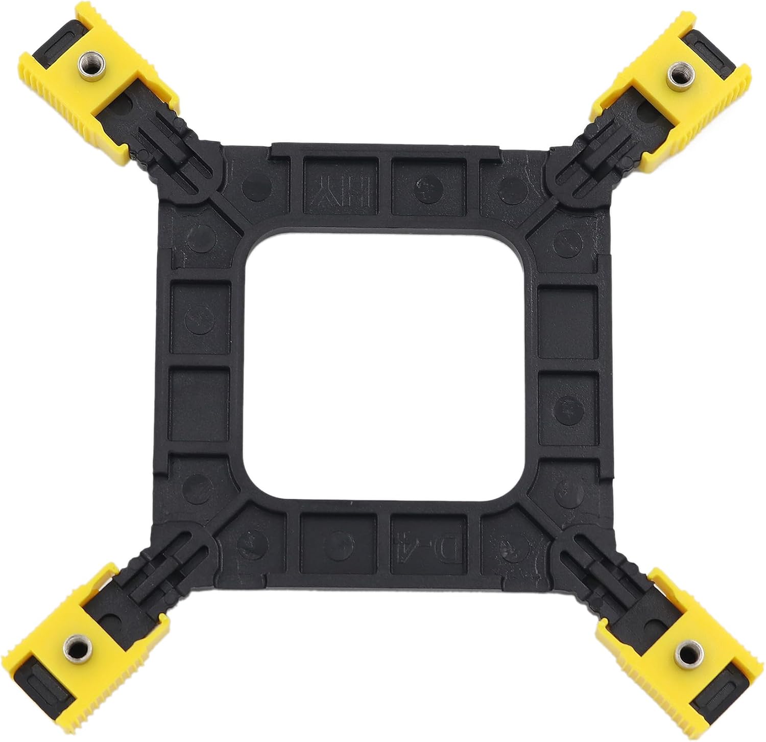 GENNEL adjustable motherboard backplate front view for Intel CPU mounting setup