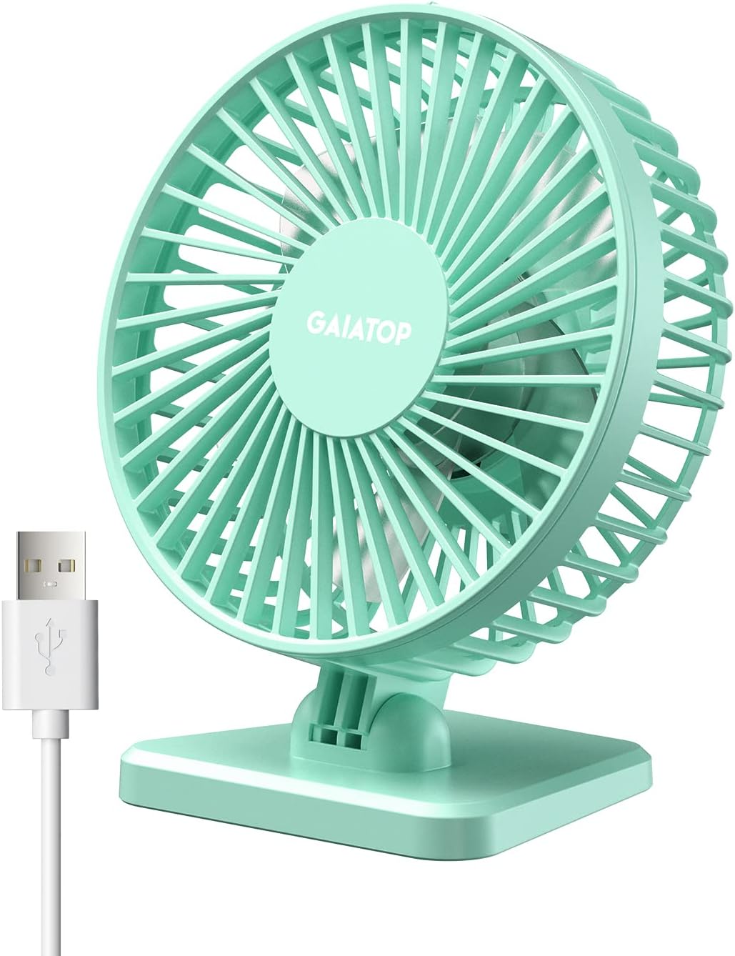 Gaiatop USB Desk Fan, Personal Portable Quiet Small Table Desktop fan - Image 13