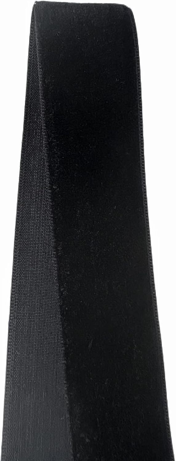 QIANF 1 inch velvet ribbon on cardboard core