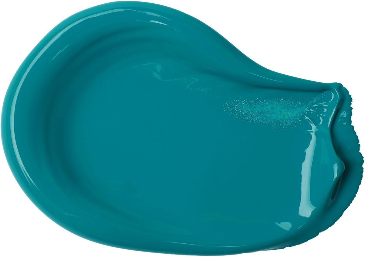Liquitex Basics turquoise blue 118ml tube label details