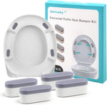 Toilet seat leveling and bidet compatibility display