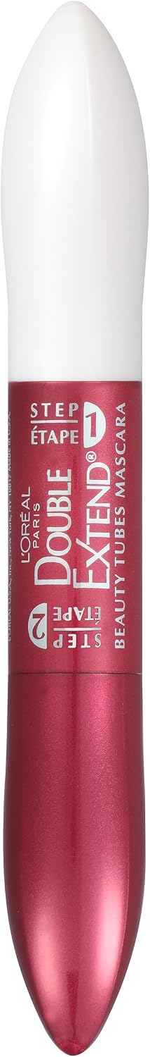 L'Oreal Paris Double Extend Tubing Mascara side profile of packaging tube