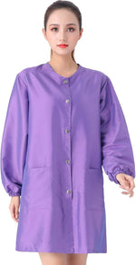 Professional Salon Smock Stylist Jacket Waterproof Hairdresser Cape Barber Jacket Pet Grooming Workwear - Image 9
