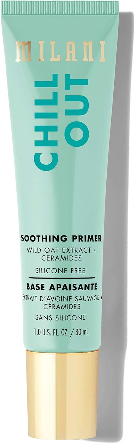 Milani Chill Out Soothing Face Primer packaging for sensitive skin
