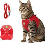 Cat Harness and Leash, 2026 New Cat Harness Escape Proof for Small Medium Large Cats, Breathable Adjustable Vest Harnesses with Reflective Strip for Walking Travel Camping (Black, M) - Image 9
