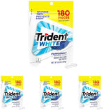 Trident White Peppermint Sugar-Free Chewing Gum, 9 Packs of 16 Pieces (144 Total Pieces) - Image 13