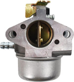 Bottom view highlighting the float bowl and drain screw.