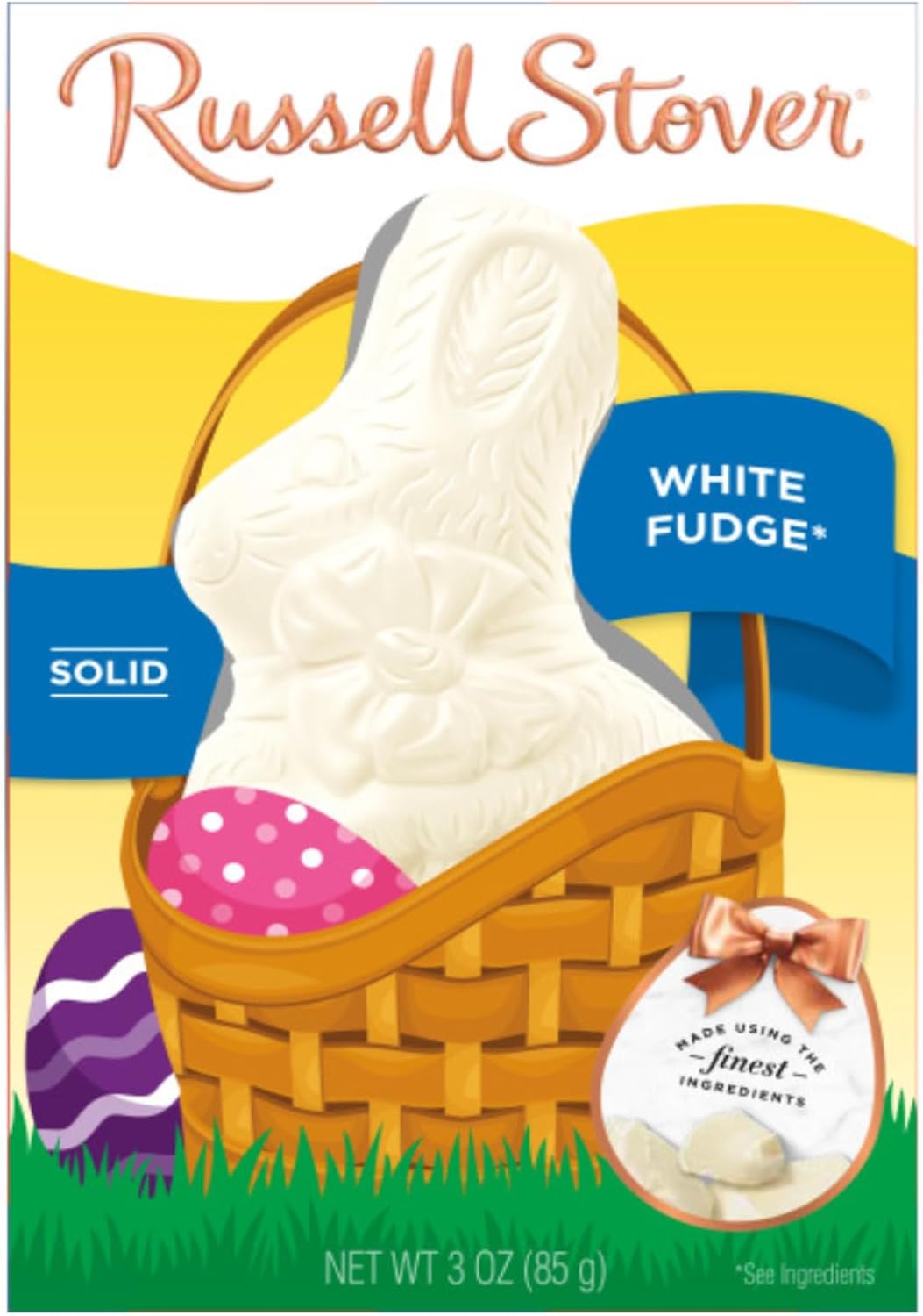 Premium American imported confectionery rabbit for holiday gift baskets