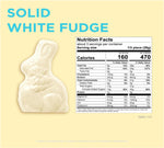 Russell Stover imported white chocolate rabbit candies in pack of two