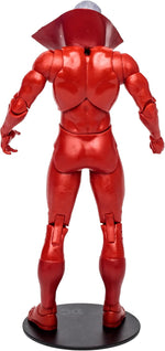 Back of Deadman action figure showing sculpted costume details