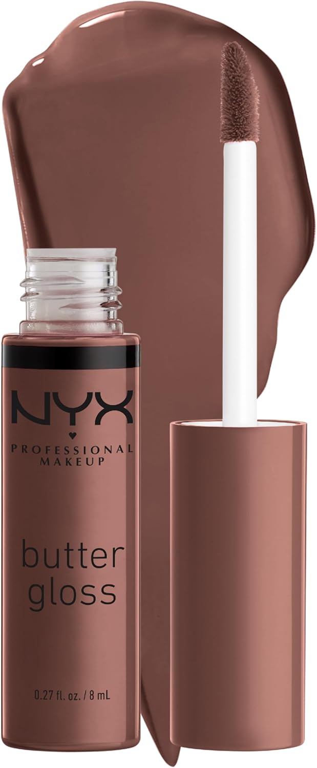 Nyx Professional Makeup Butter Lip Gloss, Sheer Finish - Ginger Snap, 8ml - Image 1